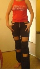 Ladies Womens Vintage Cyberdog Trousers Size Small Rare