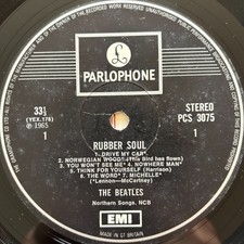 BEATLES - Rubber Soul - UK
