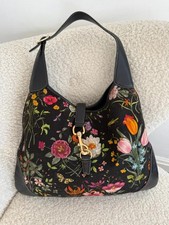 Gucci Jackie Floral Hobo Shoulder Bag