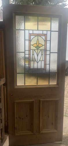Old original victorian stained - original,