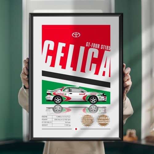 Toyota celica four rally - gt-four,,