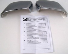 Fits Jeep Fits Cherokee Door Mirror Covers Chrome 82213890