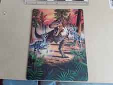 POSTCARD DINOSAUR. 3D LIVE