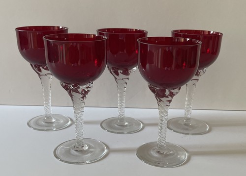 Set vintage ruby - ruby, wine