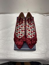 RUBY SHOO ladies red bow front