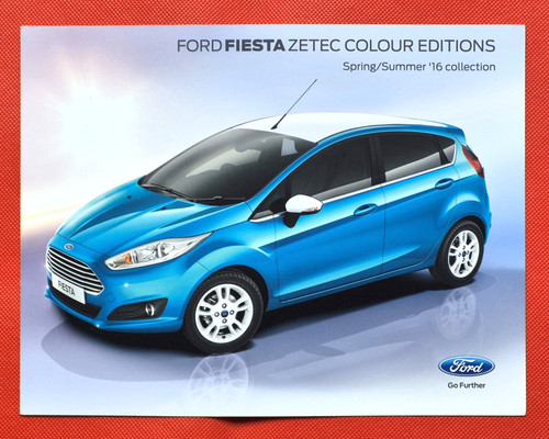 2016 ford fiesta zetec - fiesta, colour