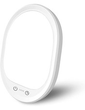 SAD Light Therapy Lamp 10000 Lux, 3 x Adjustable Lvl's and Timer Setting - White