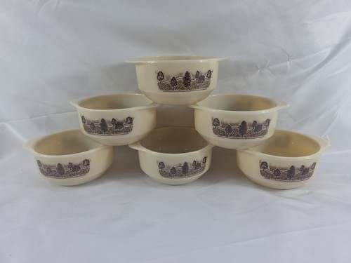 Vintage retro pyrex rustic - pyrex,