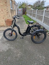 Jorvik Elite E Jet-E24 Adult Folding Electric Tricycle,2 BATTERIES,DELIVERY POSS