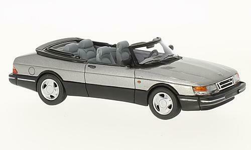 Saab 900 cabriolet 1987 grey - 1987,