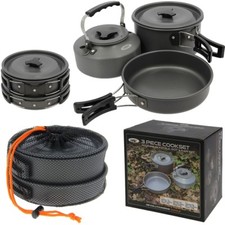 NGT 3 Piece Cook Set Carp