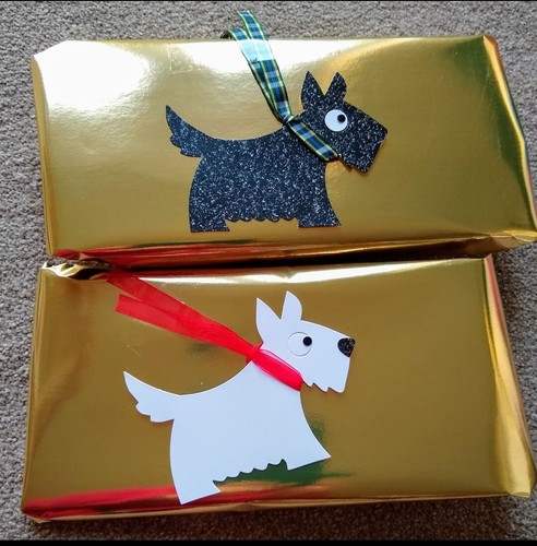 Handmade large gift tags - handmade,