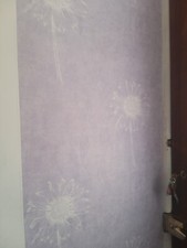 wallpaper Llewelyn Bowen Lilac Daisy marble effect  2 rolls +2 Part Rolls