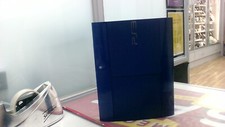 PS3 Super Slim Console, 500GB, Blue (Console And Leads) Only No Controller