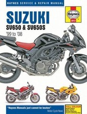 Suzuki SV650 & SV650S '99 to