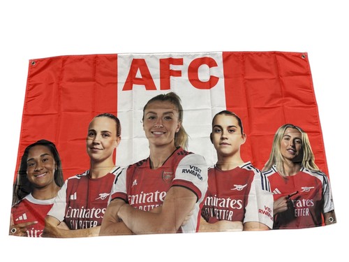 Arsenal womans flag 5x3ft free - womans,