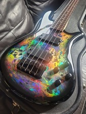 Spector HOLOFLASH Legend 4 Bass - EMG pickups, hard case - Incredible finish