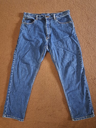 Tesco blue jeans size 34w - tesco, 30l