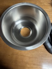 Stainless Steel Kitchen Sink, Bar Round Basin 30cm Diameter(H)