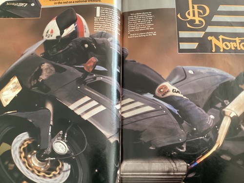 Jps norton racing motorcycle - jps,
