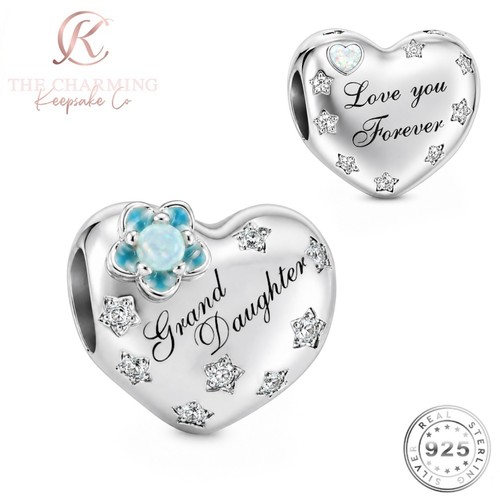 Granddaughter charm silver - charm, s
