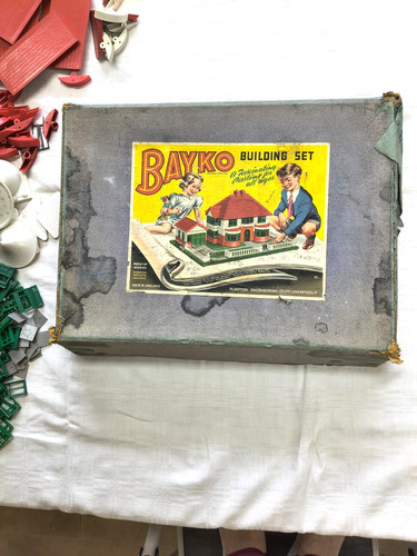Vintage 1950s bayko building - vintage,
