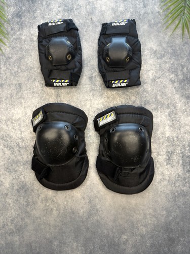 Bauer black knee elbow - knee, pad