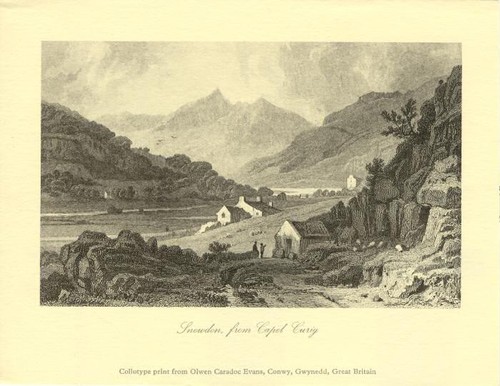 Snowdon from capel curig - from,