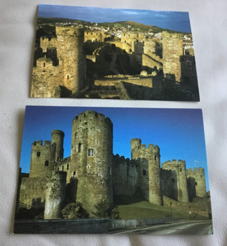 Postcards conwy castle - postcards, of