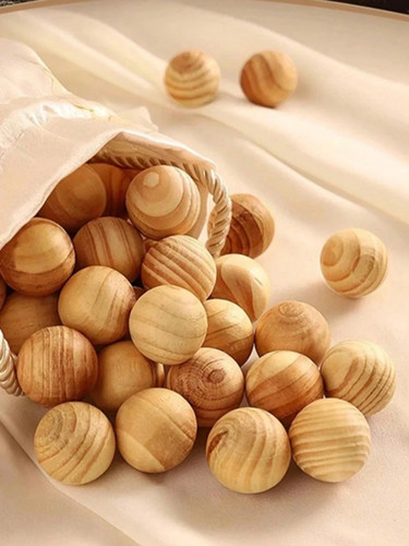 100pcs natural camphor balls - natural,
