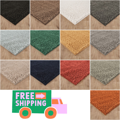 Soft plush floor area - area, rug