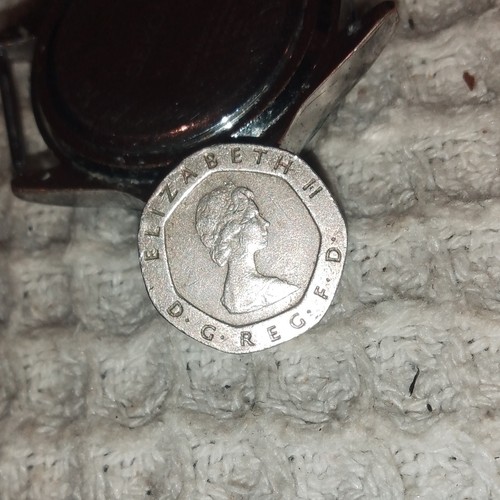 Pence coin - pence, coin.