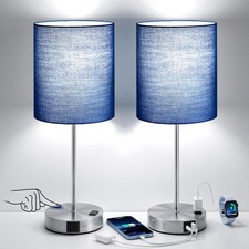 Blue Touch Lamps for