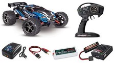 Traxxas 71076-8 E-Revo VXL 1/16 Brushless TSM RTR for Crazy Blue