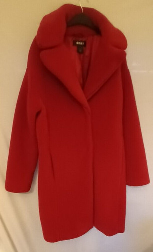 Dkny teddy bear fur coat - dkny,