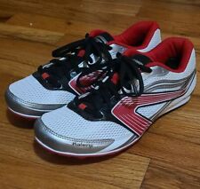 Kalenji At Start Spike Running Track Shoes Men's 7.5 White Red Black Gray EUC