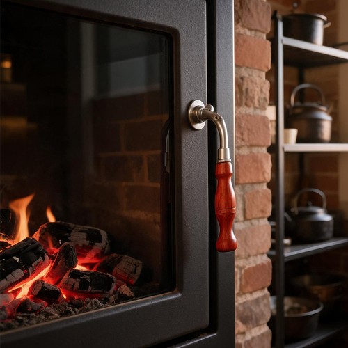 Red pear wood trimmed - red,