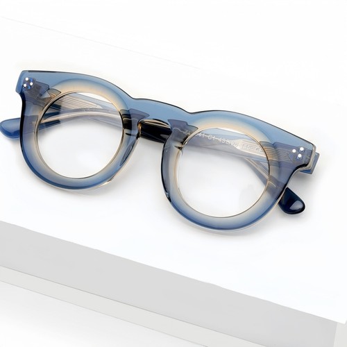 Retro thick acetate - acetate, eyeglasses