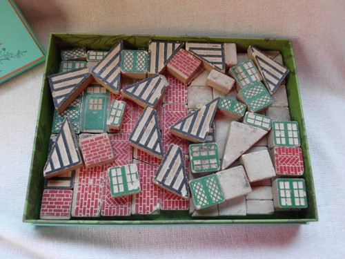 Antique childrens toy stone - antique,