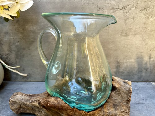 Molten glass jug pitcher vase - molten,