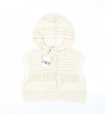Zara Women's Ivory Hooded