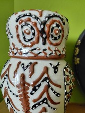 Studio Pottery Slipware Owl