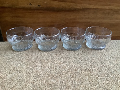 Vintage glass sundae - , dessert
