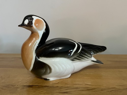 Lomonosov goose figurine - lomonosov,