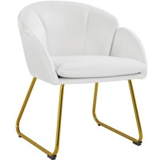 Flower shape velvet vanity - shape,
