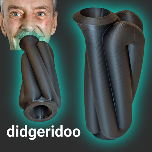 Didgeridoo travel didge spiral - travel,
