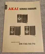 AKAI SW-T30 SW-T50 SW-T70
