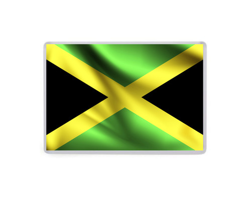 Jamaican flag jumbo fridge - jamaican,