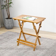 Compact Bamboo Folding Table