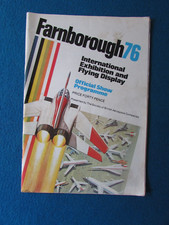 FARNBOROUGH AIR SHOW PROGRAMME 1976